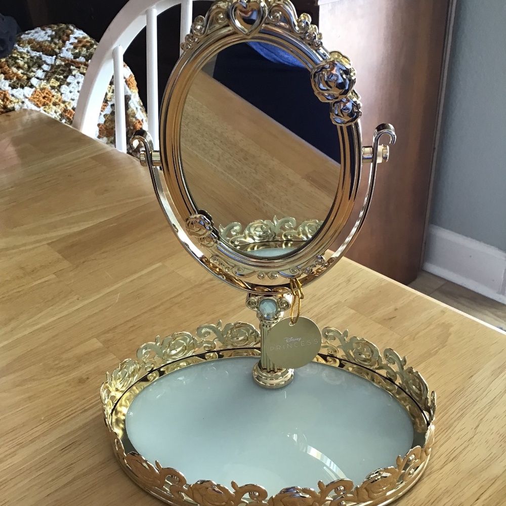 Bath and Body Works Disney Princess Mirror Body Care Tray